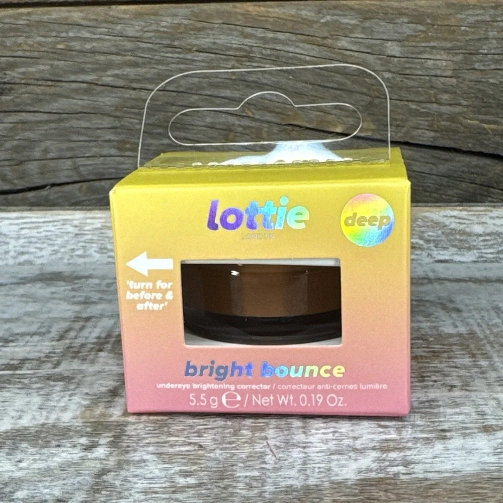Lottie London Bright Bounce Deep Undereye Brightening Corrector Cream | MSRP=$12